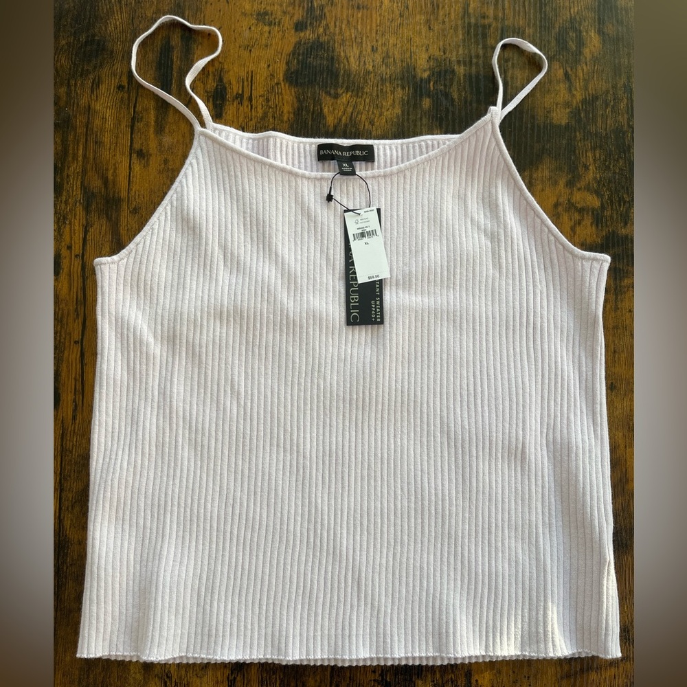 Banana Republic knit tank top